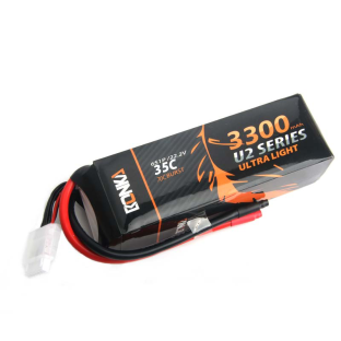 BONKA 3300mAh 35C 6S LiPo Battery for RC Helicopter